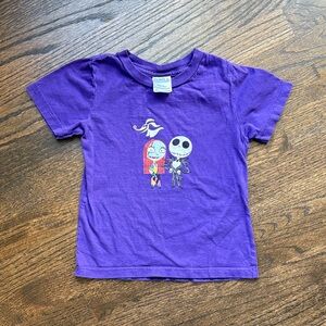 Port and Company Purple Nightmare Before Christmas Kids Tee